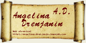 Angelina Drenjanin vizit kartica